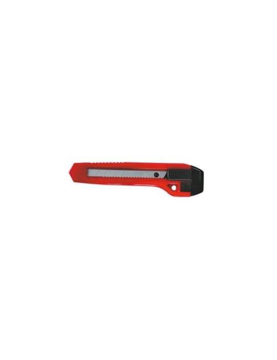 CUTTER ABS AUTOLOCK ROUGE 18 MM